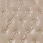 Sedia Emma and Oliver 4 PK Parsons con schienale arrotolato imbottito con bordo borchiato e telaio rifinito con feltrini in plastica