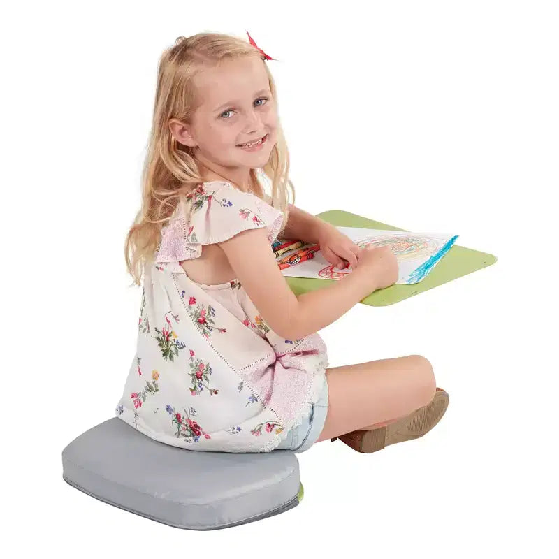ECR4Kids The Surf Scrivania portatile con cuscino, seduta flessibile