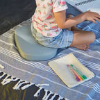 ECR4Kids The Surf Scrivania portatile con cuscino, seduta flessibile