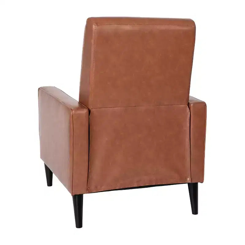 Poltrona reclinabile Darcy Merrick Lane, design moderno di metà secolo, imbottitura trapuntata, schienale ergonomico a spinta, per soggiorno