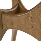 Tavolino Blaze triangolare in legno
