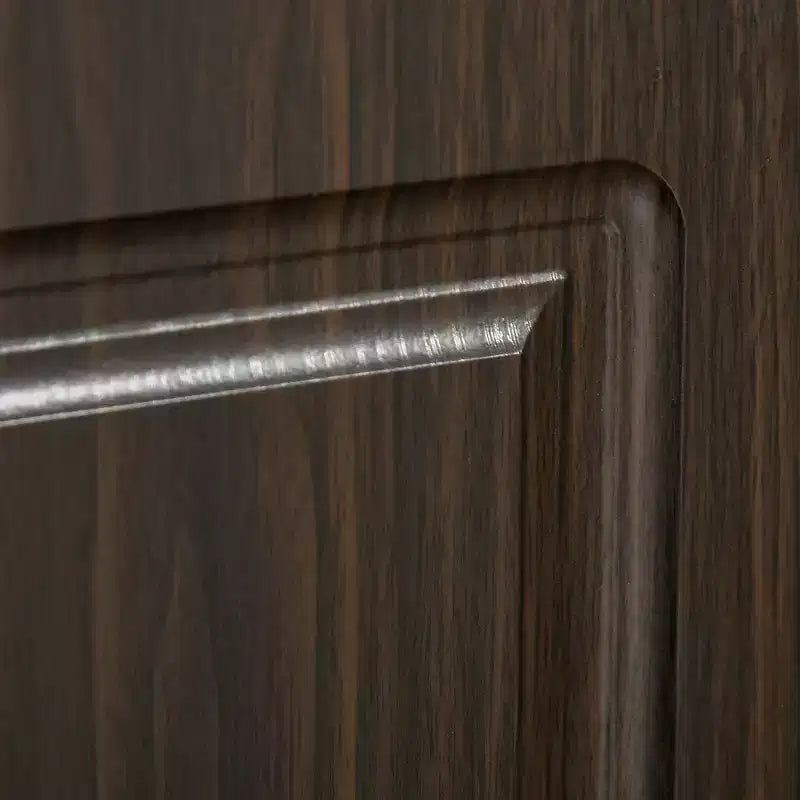 HOMCOM Dispensa da Cucina Autoportante da 180 cm con 4 Ante e 2 Grandi Armadietti, Mobile Contenitore Alto con Ampio Cassetto per Cucina Sala da Pranzo