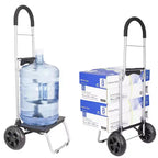 dbest products Trolley Dolly Carrello della spesa pieghevole con ruote, borsa rimovibile, carrello a mano personale con ruote