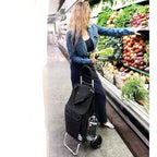 dbest products Trolley Dolly Carrello della spesa pieghevole con ruote, borsa rimovibile, carrello a mano personale con ruote