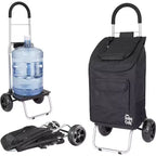 dbest products Trolley Dolly Carrello della spesa pieghevole con ruote, borsa rimovibile, carrello a mano personale con ruote