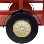 Sunnydaze Portabottiglie Metallo Rustico a Forma di Camion - Rosso