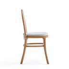 Set di 2 sedie da pranzo Paragon con cuscini grigi - Manhattan Comfort