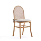Set di 2 sedie da pranzo Paragon con cuscini grigi - Manhattan Comfort
