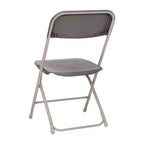 Flash Furniture Hercules Big and Tall Commercial Folding Chair - Sedia Pieghevole Commerciale Extra Large Capacità 295 kg - Plastica Resistente - Confezione da 4