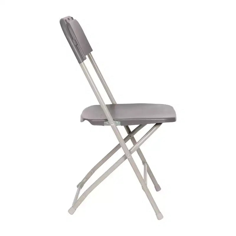 Flash Furniture Hercules Big and Tall Commercial Folding Chair - Sedia Pieghevole Commerciale Extra Large Capacità 295 kg - Plastica Resistente - Confezione da 4