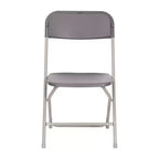 Flash Furniture Hercules Big and Tall Commercial Folding Chair - Sedia Pieghevole Commerciale Extra Large Capacità 295 kg - Plastica Resistente - Confezione da 4