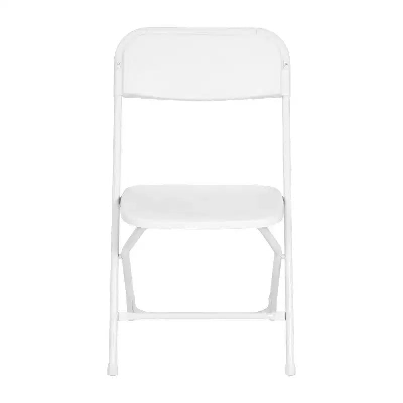 Flash Furniture Hercules Big and Tall Commercial Folding Chair - Sedia Pieghevole Commerciale Extra Large Capacità 295 kg - Plastica Resistente - Confezione da 4
