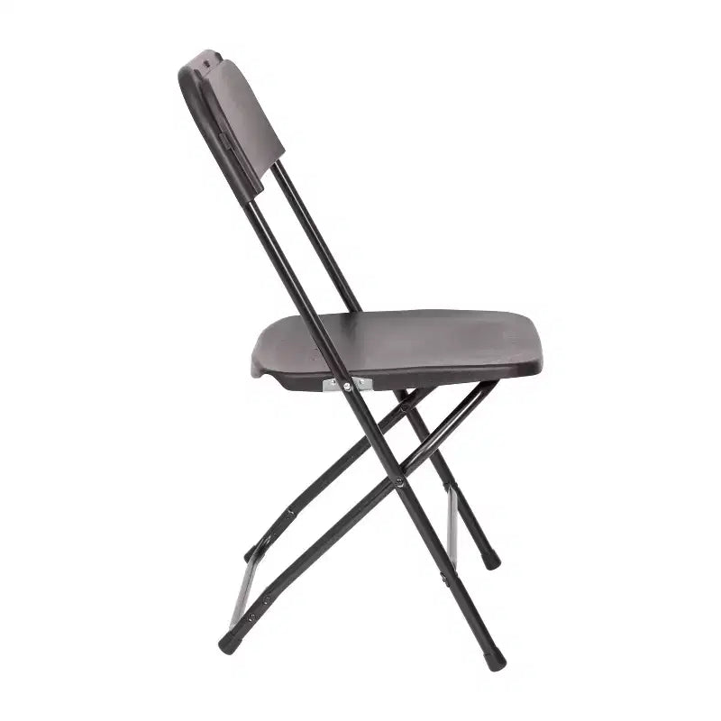Flash Furniture Hercules Big and Tall Commercial Folding Chair - Sedia Pieghevole Commerciale Extra Large Capacità 295 kg - Plastica Resistente - Confezione da 4