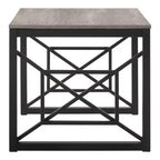 Set tavolino da caffè e tavolino laterale Daxton 2pz - miBasics