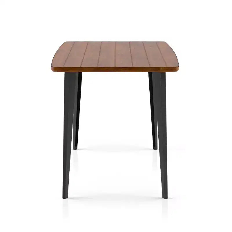 Tavolo da pranzo in legno Shirin Mid-Century da 60 - HOMES: Inside + Out