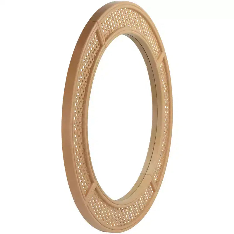 Northlight Specchio da Parete Tondo in Stile Intrecciato da 30