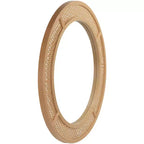 Northlight Specchio da Parete Tondo in Stile Intrecciato da 30
