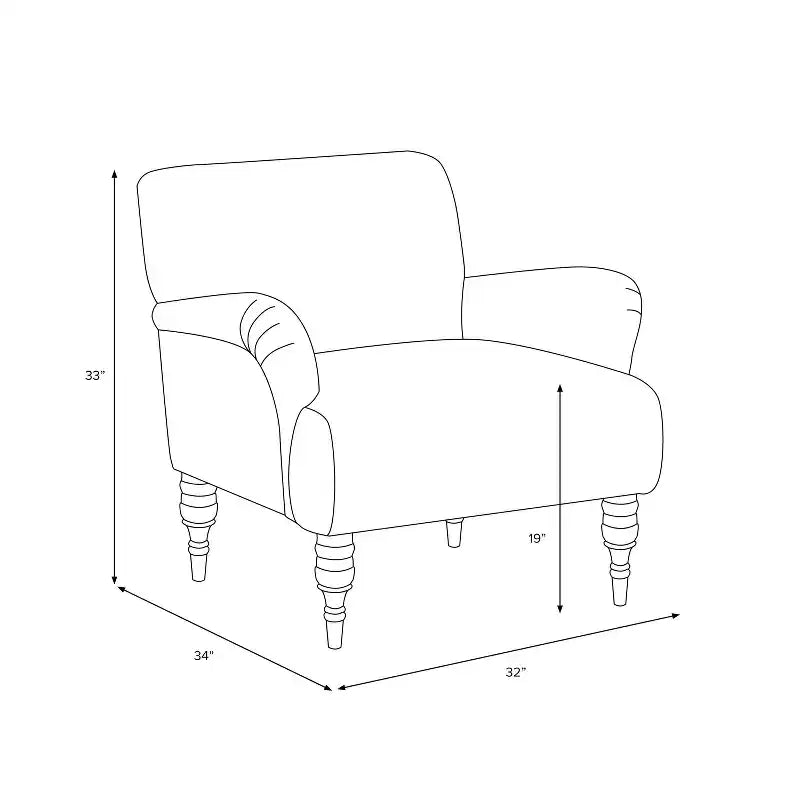 Poltrona d'accento Ezra Skyline Furniture fantasia