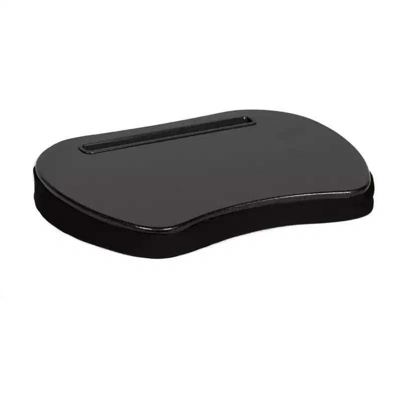 Sofia + Sam Tavolino da letto mini per PC portatile con memory foam e slot per tablet - Nero