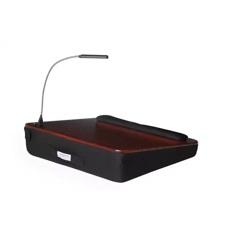 Tavolino da letto portatile in memory foam Sofia + Sam con luce USB – Nero
