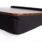Tavolino da letto portatile in memory foam Sofia + Sam con luce USB – Nero