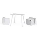 Fantasy Fields by Teamson Kids - Tavolo e sedie per bambini Biscay Bricks - Grigio