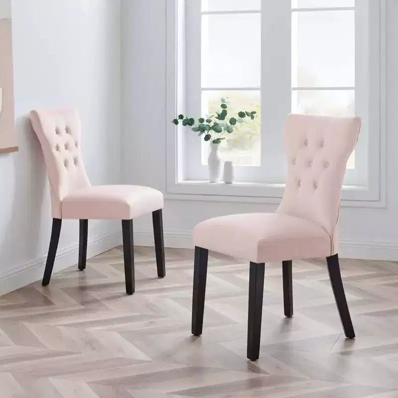 Set di 2 sedie da pranzo in velluto Performance Silhouette - Modway