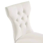 Set di 2 sedie da pranzo in velluto Performance Silhouette - Modway