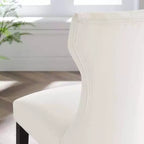 Set di 2 sedie da pranzo in velluto Performance Silhouette - Modway