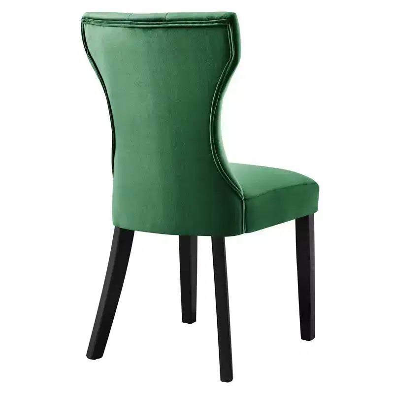 Set di 2 sedie da pranzo in velluto Performance Silhouette - Modway