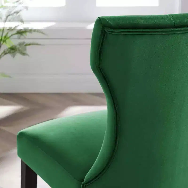Set di 2 sedie da pranzo in velluto Performance Silhouette - Modway