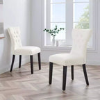 Set di 2 sedie da pranzo in velluto Performance Silhouette - Modway