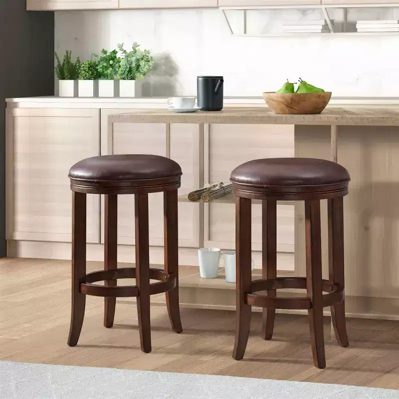 Set di 2 sgabelli da bar Alaterre Furniture Natick ad altezza bancone
