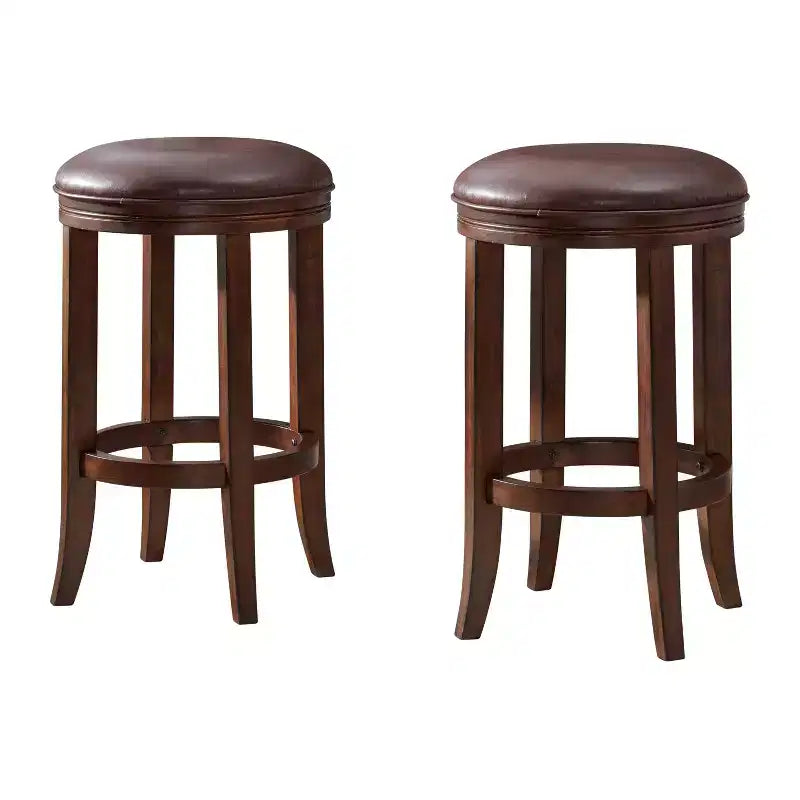 Set of 2 Natick Counter Height Barstools - Alaterre Furniture