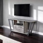 Mobile porta TV Graystone a 1 cassetto per TV fino a 60 pollici con ripiani - Breighton Home