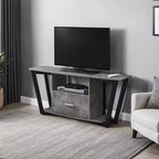 Mobile porta TV Graystone a 1 cassetto per TV fino a 60 pollici con ripiani - Breighton Home