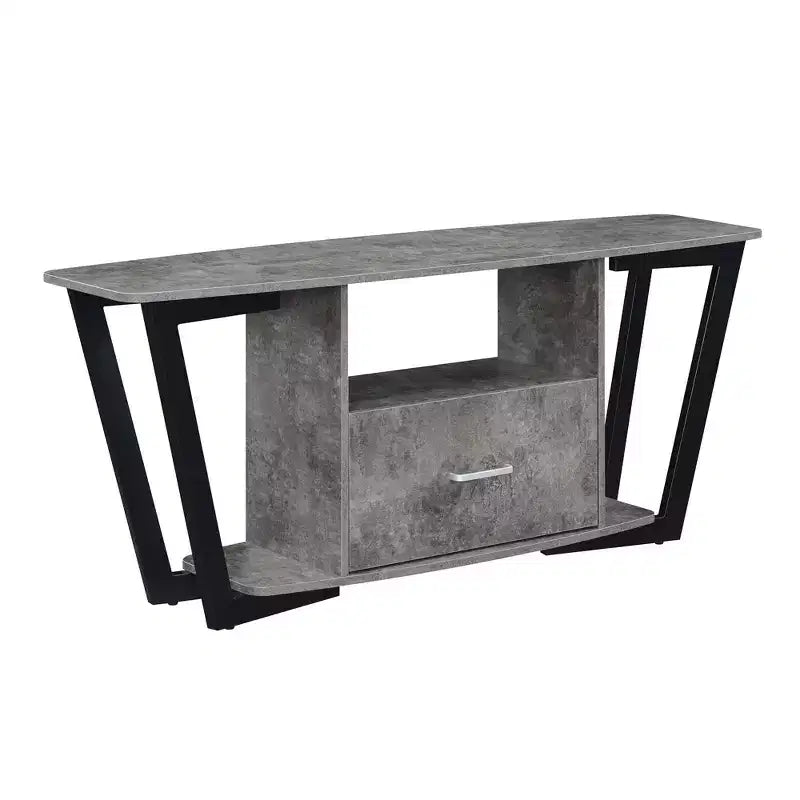 Mobile porta TV Graystone a 1 cassetto per TV fino a 60 pollici con ripiani - Breighton Home