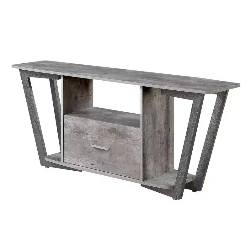 Mobile porta TV Graystone a 1 cassetto per TV fino a 60 pollici con ripiani - Breighton Home
