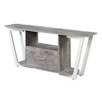 Mobile porta TV Graystone a 1 cassetto per TV fino a 60 pollici con ripiani - Breighton Home