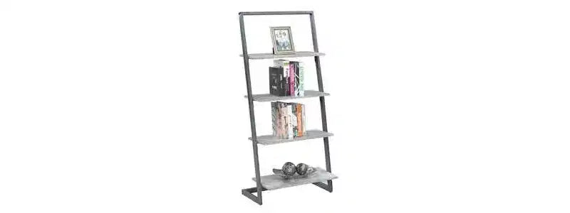Libreria a scaletta a 4 ripiani Graystone 57 - Breighton Home