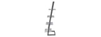 Libreria a scaletta a 4 ripiani Graystone 57 - Breighton Home