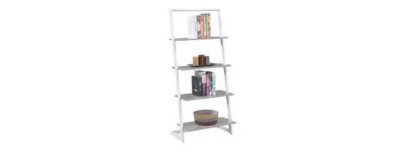 Libreria a scaletta a 4 ripiani Graystone 57 - Breighton Home