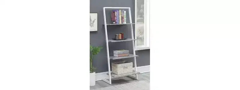 Libreria a scaletta a 4 ripiani Graystone 57 - Breighton Home