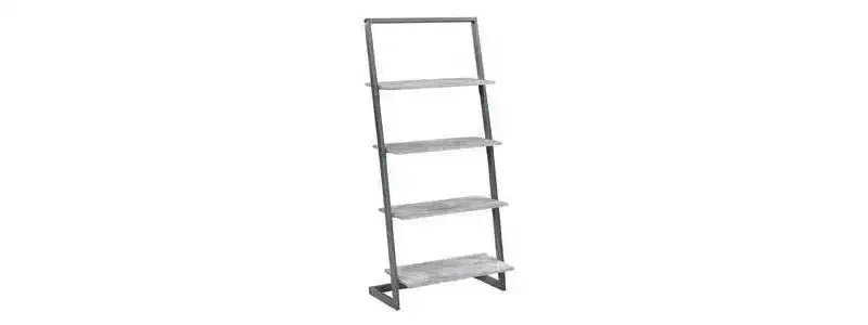 57 Graystone 4 Tier Ladder Bookshelf - Breighton Home