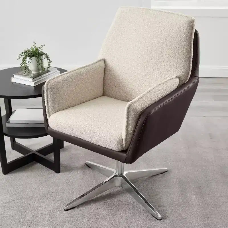 Poltrona girevole Meacham - Linon