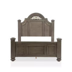 Set letto tradizionale Pennings 3 pz con 2 comodini grigi - HOMES: Inside + Out
