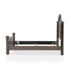 Set letto tradizionale Pennings 3 pz con 2 comodini grigi - HOMES: Inside + Out
