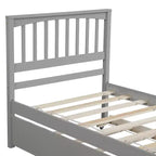 Letto a piattaforma a una piazza con letto estraibile - ModernLuxe