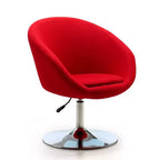 Set di 2 sedie Hopper Wool Blend regolabili in altezza - Manhattan Comfort