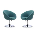 Set di 2 sedie Hopper Wool Blend regolabili in altezza - Manhattan Comfort